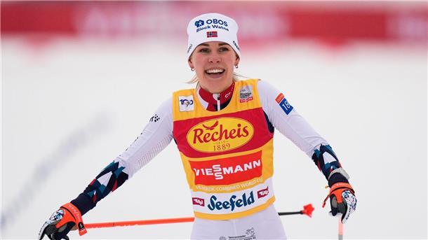 Deutsche Führung reicht nicht: Norwegen siegt in Kombination Sieg zum Start: Kombiniererin Ida Marie Hagen hat beim Saison-Auftakt gewonnen.