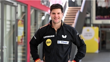 Sieger im deutschen Tischtennis-Duell: Dimitrij Ovtcharov. 