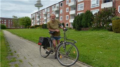 Siegfried Brunotte ist leidenschaftlicher Fahrradfahrer. Ein Rad mit Motor käme für den 69-Jährigen nie infrage.
