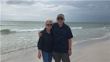 Sigrid und Dan Alexander haben im November 2019 Sarasota, Florida, besucht.