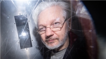 Sitzt seit seiner Festnahme im April 2019 im Londoner Hochsicherheitsgefängnis Belmarsh: Julian Assange.