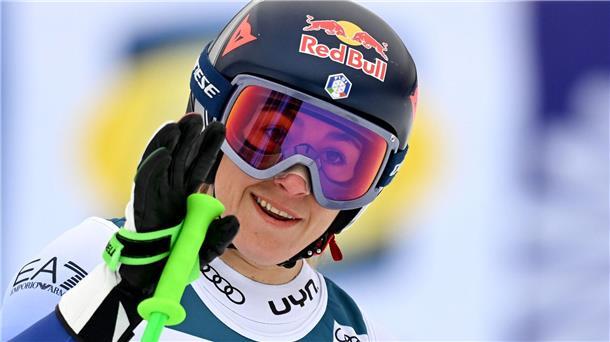 Skirennfahrerin Sofia Goggia setzt auch auf den Klebestreifen. 