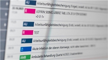 So könnte die elektronische Patientenakte aussehen.