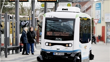 Ein autonomer Kleinbus