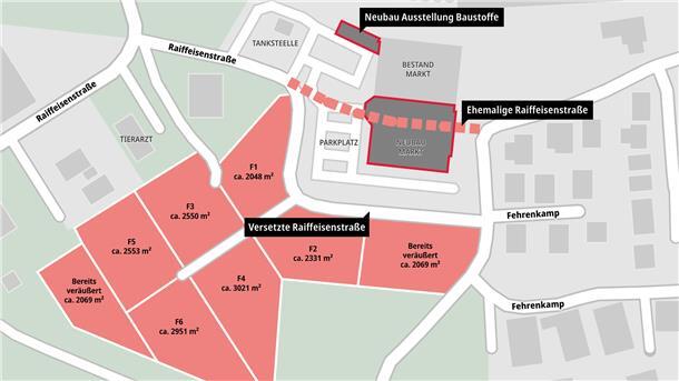 Verlegung der Raiffeisenstraße in Bad Bederkesa