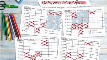 Ein Stundenplan
