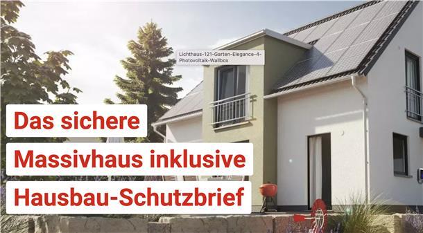 So wirbt Town&Country-Haus für seine Häuser, die das Unternehmen Massivbau Cuxland und Bremerhaven GmbH & Co. KG im Kreis Cuxhaven und in Bremerhaven als Partner realisierte.