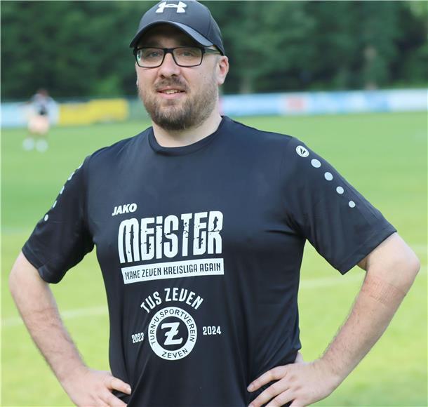 Mit Sören Haß kam der Erfolg zurück ins Zevener Ahe-Stadion Sören Haß