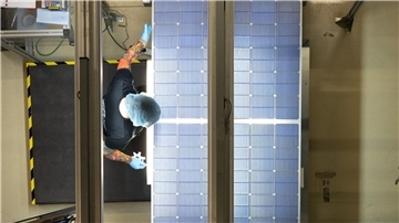 Solarkonzern Meyer Burger: Am Standort Freiberg sind 500 Arbeitskräfte beschäftigt.