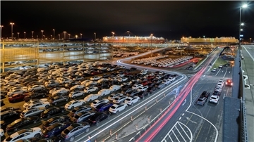 Soll spätestens 2024 wieder erfolgreich arbeiten: das Autoterminal der BLG in Bremerhaven.