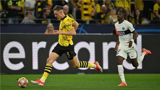 „Bild“: Schlotterbeck bei Paris Saint-Germain im Gespräch Sollte Nico Schlotterbeck in Paris ein Thema werden, könnte er bald Mitspieler von Ousmane Dembelé sein.