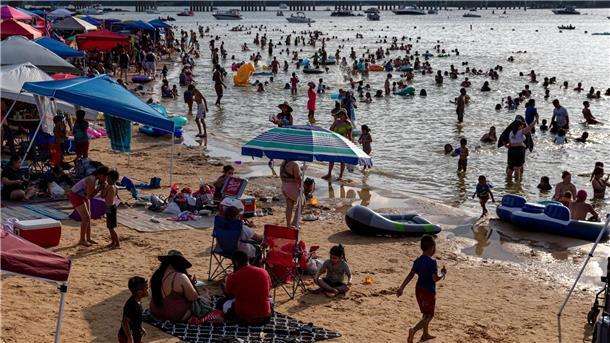 Sommerwetter in Texas. Der 4. Juli war laut US-Forschern der bisher heißeste  Tag weltweit.