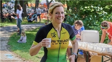 Sonja Mehrtens im Wettkampf.