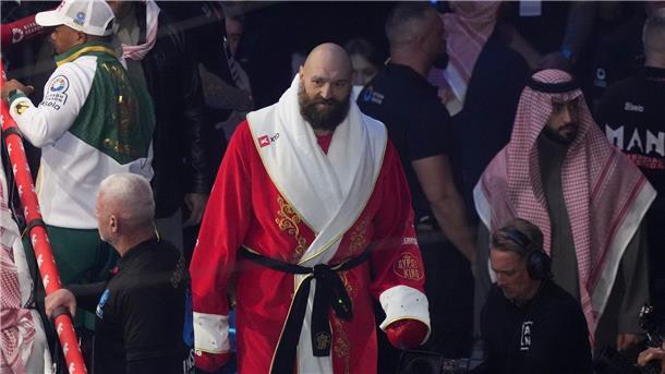 Sorgte mit seinem Outfit wieder für Furore: Tyson Fury