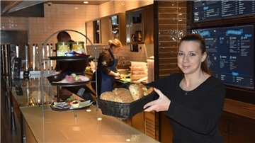 Das Foto zeigt Geschäftsführerin Stefanie Vedder. 