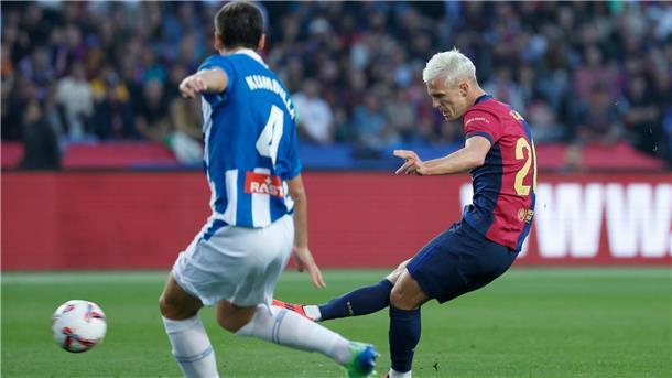 Der Fall Olmo beim FC Barcelona: Flick nicht glücklich Spielt Olmo bald wieder für den FC Barcelona?