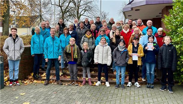 Sportabzeichenübergabe beim Sportverein Nordenham