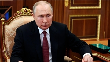 Spricht von einer „zunehmenden Instabilität in der Welt“: Russlands Präsident Wladimir Putin.
