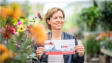 Stadtgutschein: Svenja Wassenaar, Gartencenter Wassenaar.