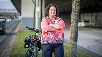 Dr. Susanne Gatti arbeitet am AWI.