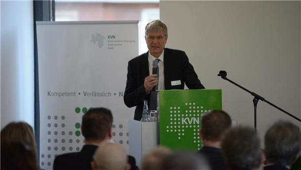 Stephan Brune beim Neujahrsempfang der Kassenärztlichen Vereinigung 