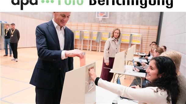 Wahl in Norwegen: Rot-grüne Mehrheit zeichnet sich ab Støre hat gute Chancen auf eine weitere Amtszeit als Ministerpräsident.