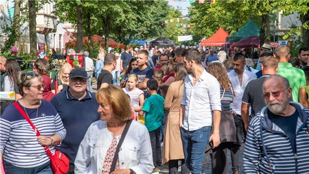 Straßenfest in der Goethestraße kann endlich wieder stattfinden.