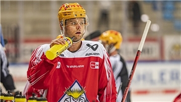 Stürmer Christian Wejse glaubt an sich und die ganze Pinguins-Mannschaft.