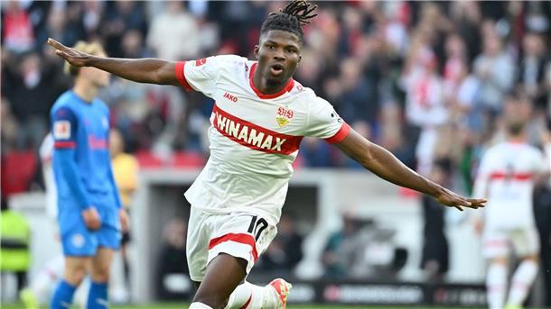 Stürmer El Bilal Touré ist aktuell von Atalanta Bergamo an den VfB Stuttgart ausgeliehen.