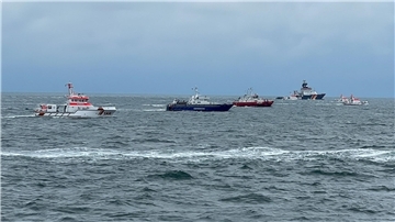 Leichnam nach Frachter-Unfall soll obduziert werden Suche nach vermissten Seeleuten nach der Kollision zweier Frachter in der Nordsee.