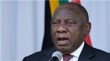 Südafrikas Präsident Cyril Ramaphosa steht unter Druck.