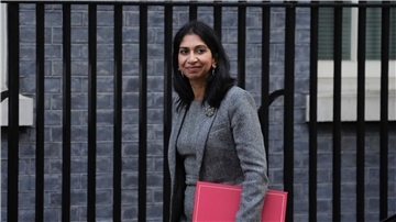 Suella Braverman ist aus der britischen Regierung ausgeschieden.