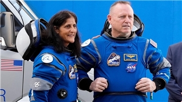 Suni Williams und Barry Wilmore waren Anfang Juni 2024 zum Außenposten der Menschheit geflogen.