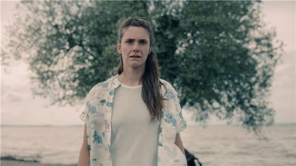 Die Neue bei den „Toten vom Bodensee“: Anna Werner Friedmann Szenenbild: Die Spuren führen die Ermittler zur Gärtnerei von Saskia Prixner (Miriam Stein).