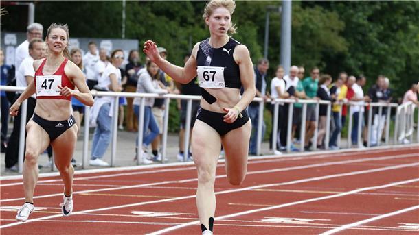 Talea Prepens, Deutsche Meisterin 2022 in der Altersklasse U23 über 200 Meter, wird in Zeven am Start sein.