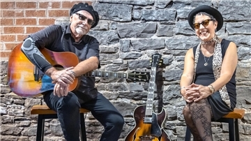 Tas Cru und Mary Ann Casale zu Gast in Wulsdorf.