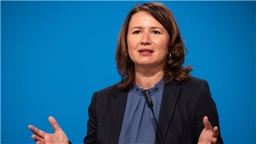 Thüringens Umweltministerin Anja Siegesmund hat ihren Rücktritt angekündigt.