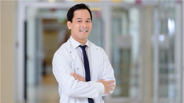 Timo Phung ist neuer Chefarzt des Instituts für Diagnostische und Interventionelle Radiologie, Neuroradiologie am Klinikum Bremerhaven-Reinkenheide.