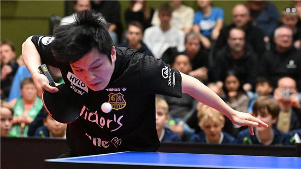 Tischtennis-Star Fan Zhendong vom 1. FC Saarbrücken.