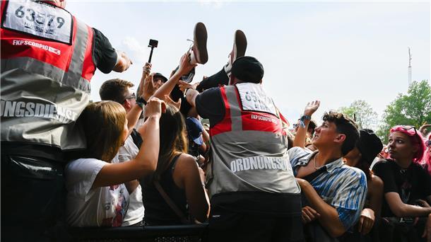 Tolle Stimmung beim Hurricane-Festival 2023.