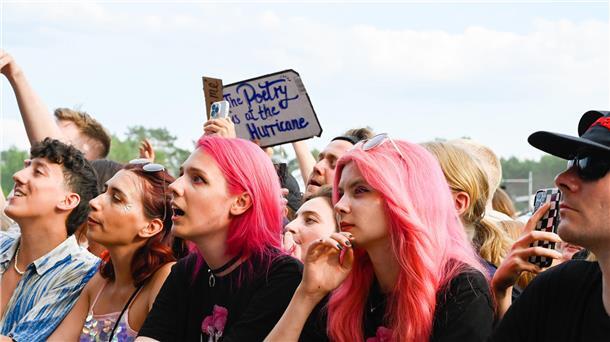 Tolle Stimmung beim Hurricane-Festival 2023.