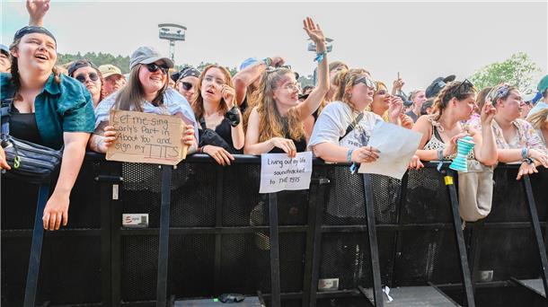 Tolle Stimmung beim Hurricane-Festival 2023.