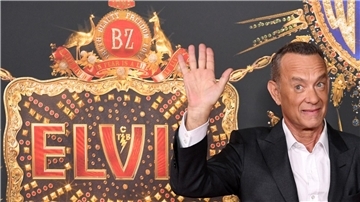 Tom Hanks bei der Premiere des Films „Elvis“ in Australien.