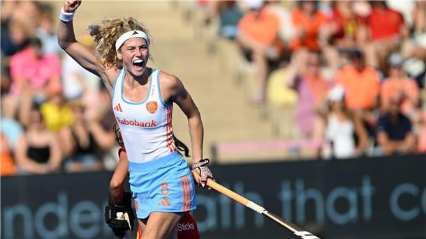 Top-Torjägerin Yibbi Jansen erzielte alle drei Treffer für die Niederlande.