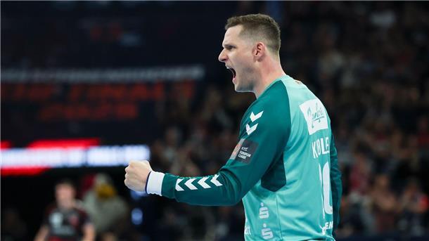 Torwart Kevin Möller war ein starker Rückhalt der Flensburger.