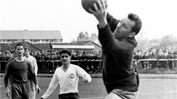 Torwart Witgräfe war nicht nur im Jahr 1954 ein großer Rückhalt der Nordenhamer.