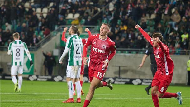 Torjäger Lemperle führt Köln zum nächsten Sieg Traf erneut: Tim Lemperle (M.).