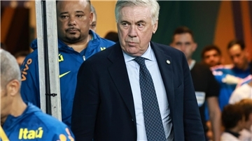 Trainer Carlo Ancelotti war nach der perfekten WM-Qualifikation zufrieden