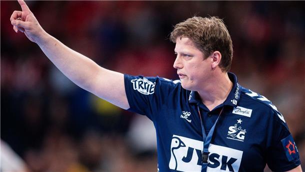 Trainer Nicolej Krickau und die SG Flensburg-Handewitt empfangen den SC Magdeburg.
