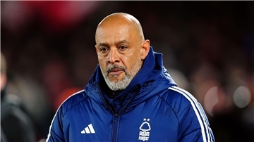 Trainer Nuno Espirito Santo muss bei Nottingham Forest gehen.